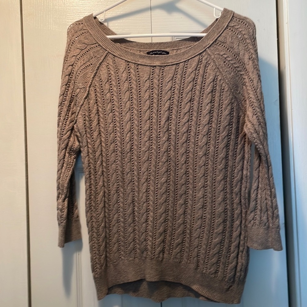 Beige medium sweater